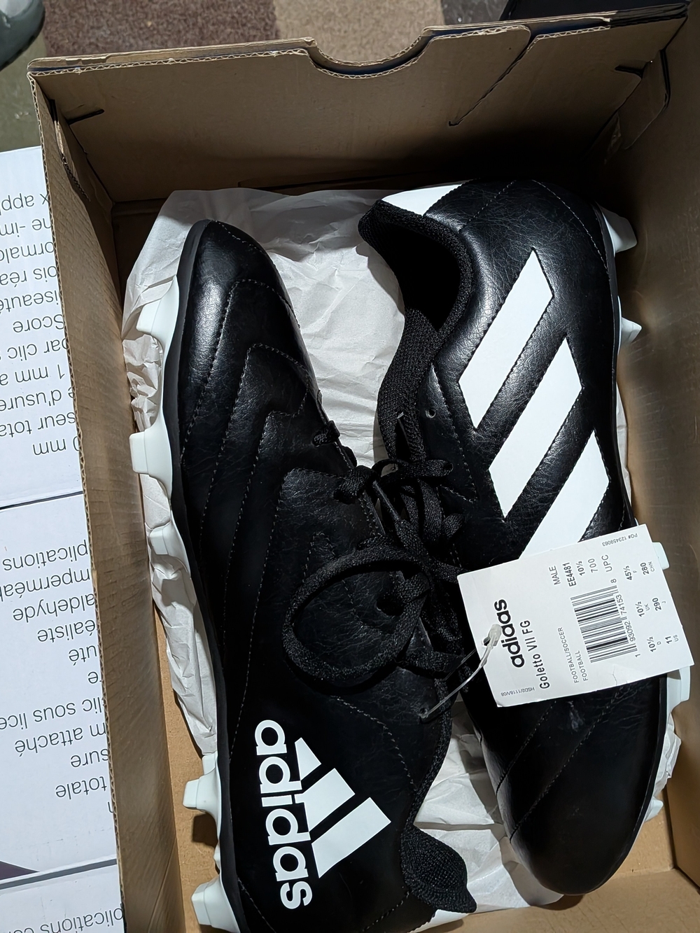 Adidas Goletto VI Soccer Cleats Men's Size 11 BRAND NEW